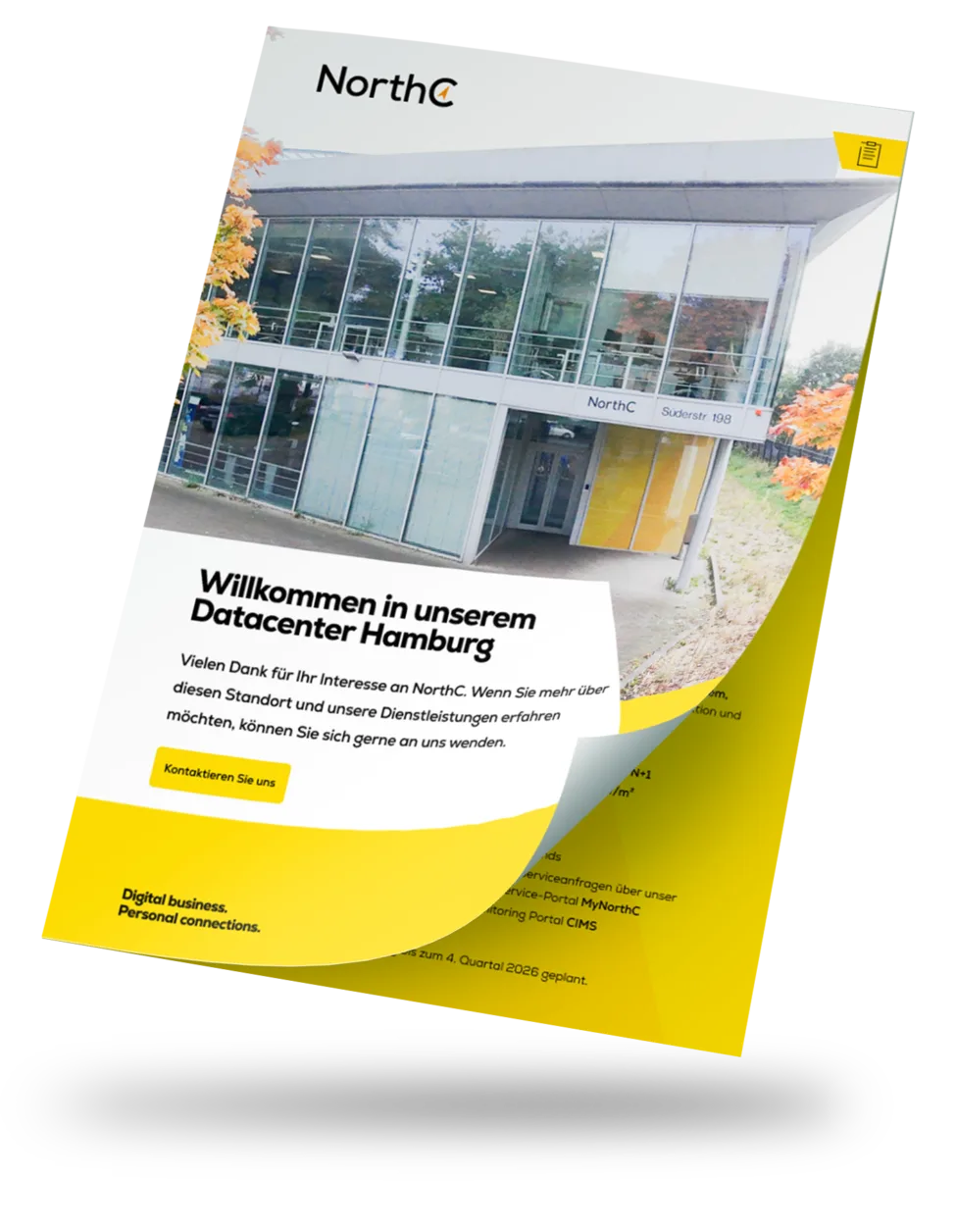 Factsheet Datacenter Hamburg 1
