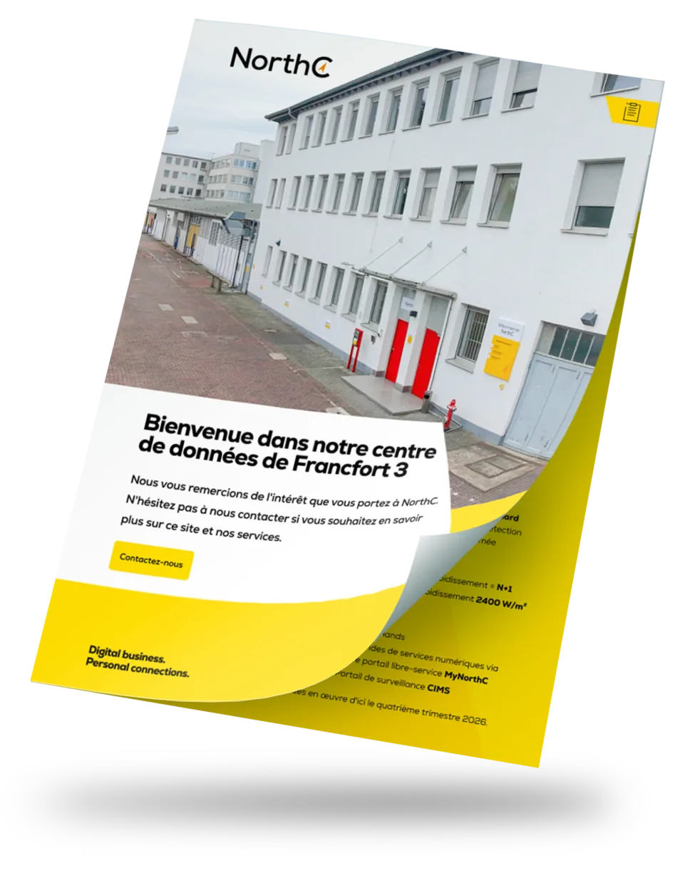 Fiche d&rsquo;information du centre de données de Francfort 3