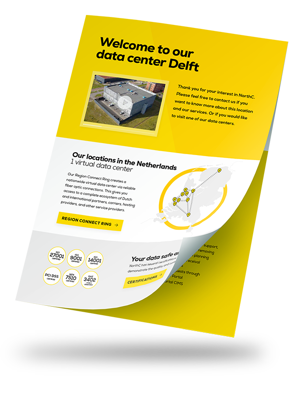 Data Center Delft specs
