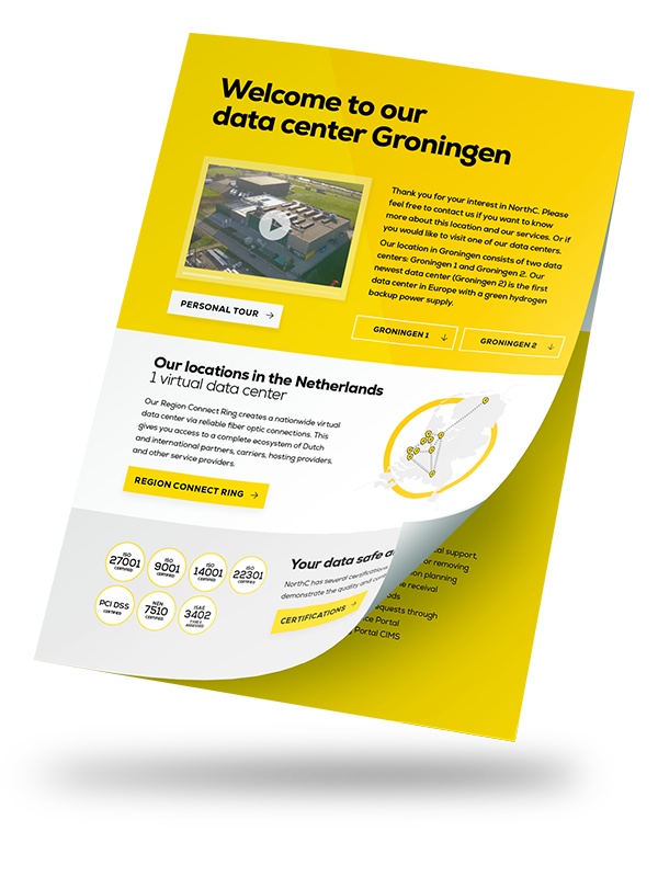 Data Center Groningen specs