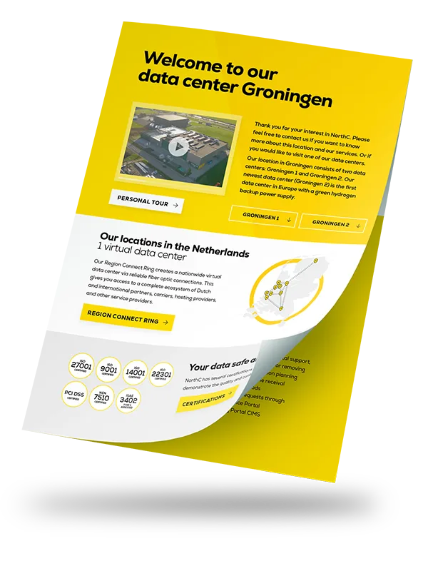 Data Center Groningen specs