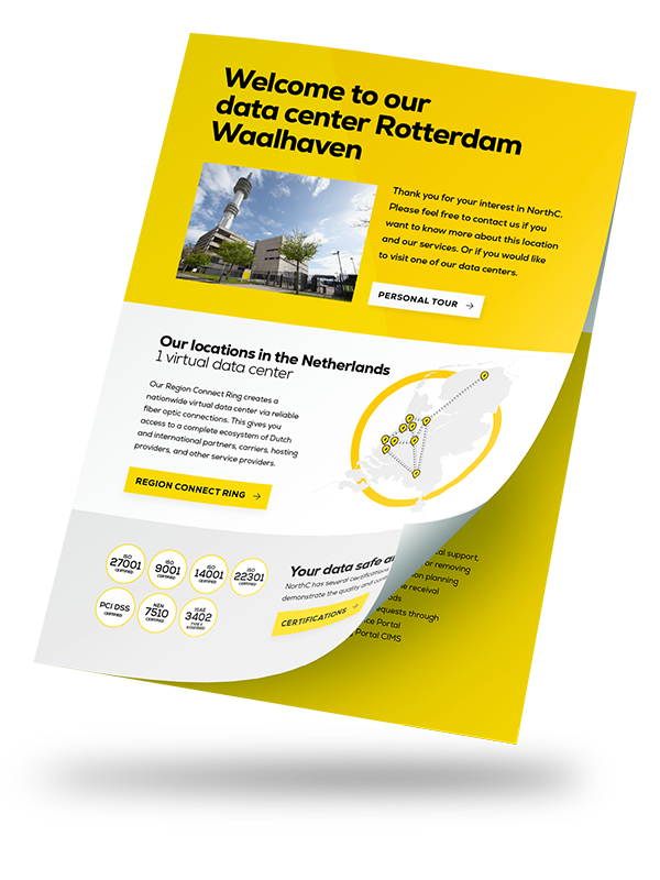 Rotterdam Waalhaven Data Center specs
