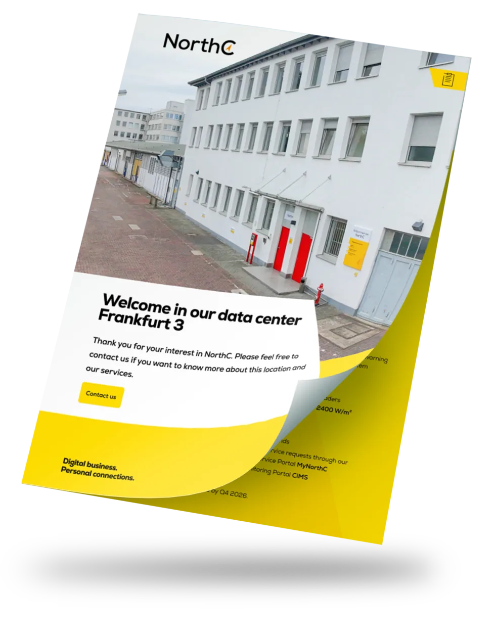 Factsheet data center Frankfurt 3