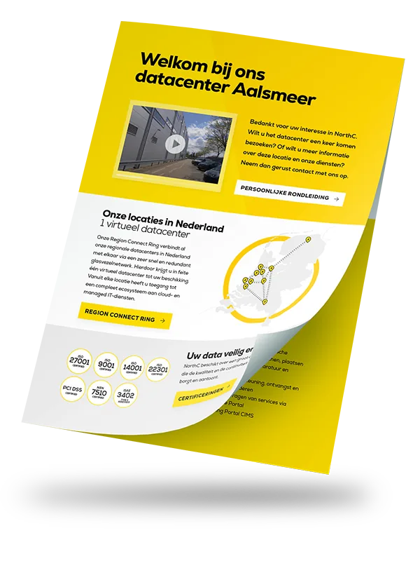 Datacenter Aalsmeer technische specificaties