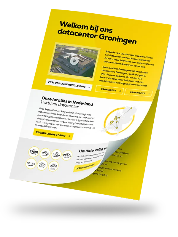 Datacenter Groningen technische specificaties