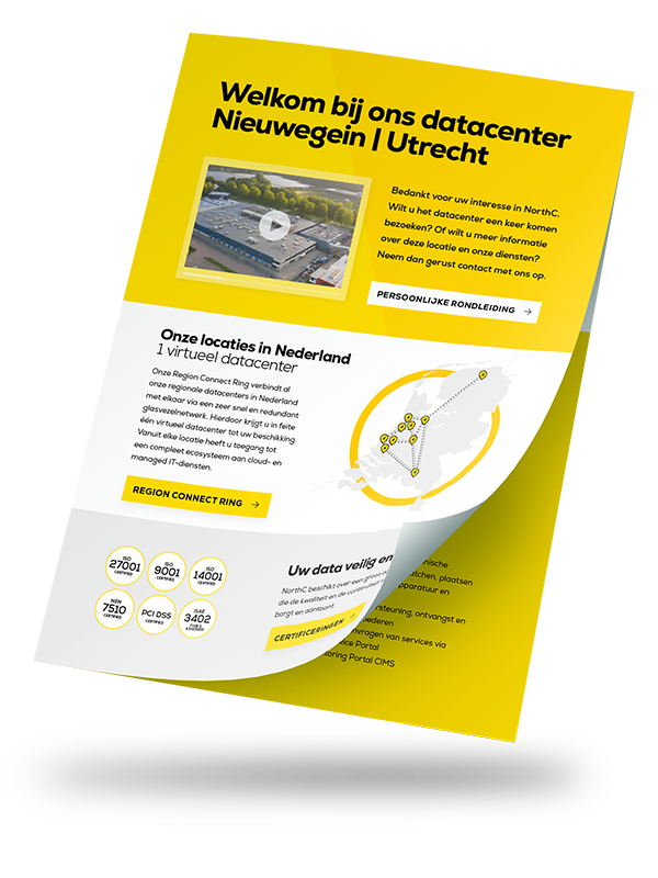 Datacenter Nieuwegein Utrecht technische specificaties